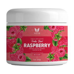 Crema Exfoliante Corporal Raspberry 400g